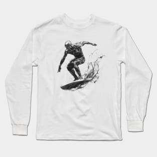 SILVER SURFER CHARCOAL Long Sleeve T-Shirt